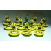 Subbuteo Andrew Table Soccer Aris Salonica 2025-26 on WSB Professional bases 